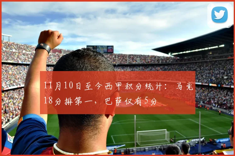 11月10日至今西甲积分统计：马竞18分排第一，巴萨仅有5分